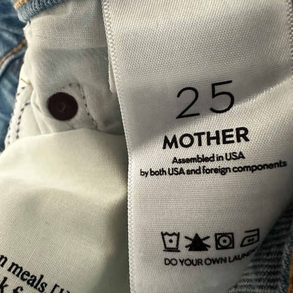 Mother Snacks Lil Fun Dip Slice Denim Maxi Skirt Nothing Else Like It Size 25 - Picture 8 of 14